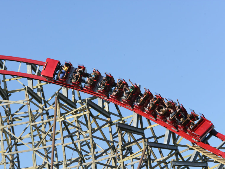 Image: Texas Giant roller coaster