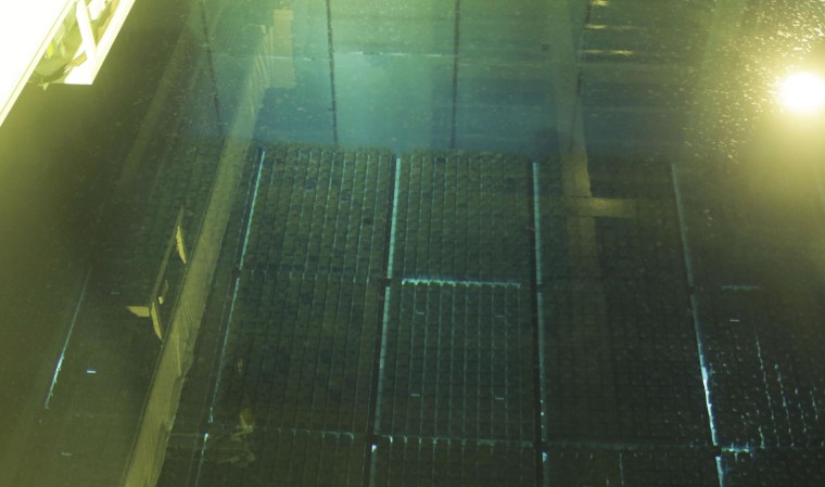 Image: Spent nuclear fuel rods at the Rokkasho nuclear fuel reprocessing plant