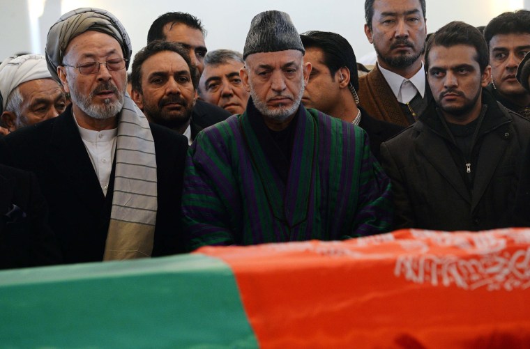 Afghanistan Buries Warlord Who Became Vice President