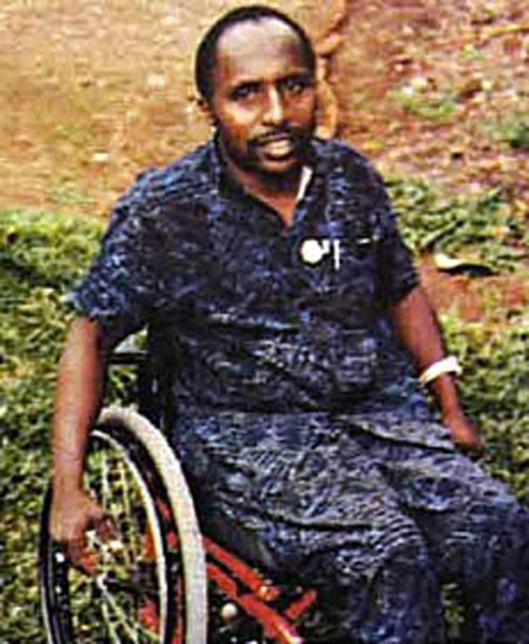 Image: Rwanda genocide defendant Pascal Simbikangwa