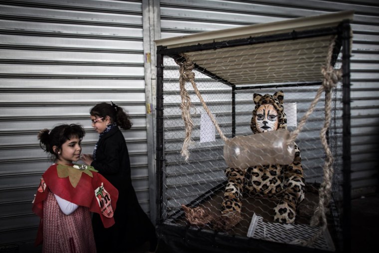 Image: Purim in Bnei Brak