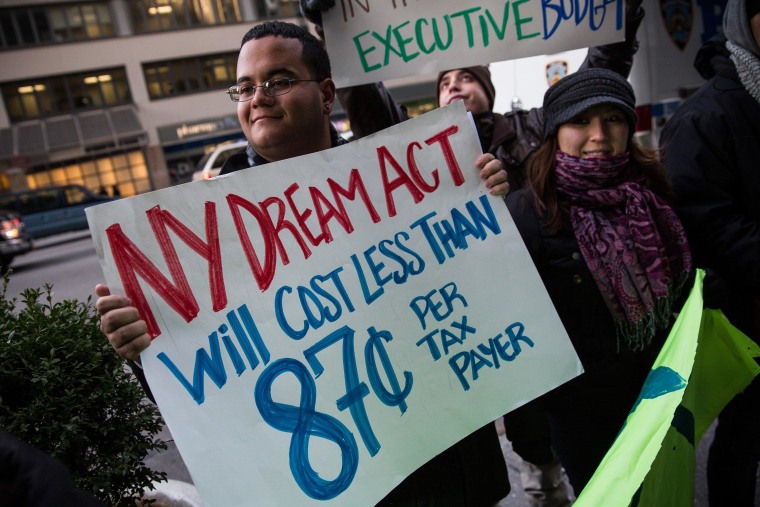 Image: Immigration Activists Protest For Expansion Of DREAM Act Legislation