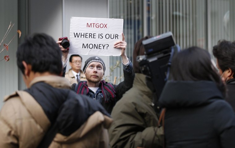 Mt. Gox is letting customers back in to check their balances after it said last month it may have lost 850,000 bitcoins to hackers.