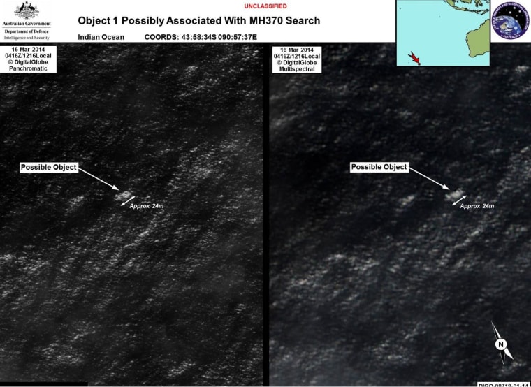 MH370 Search: Australian Satellite Spots Possible Plane Debris