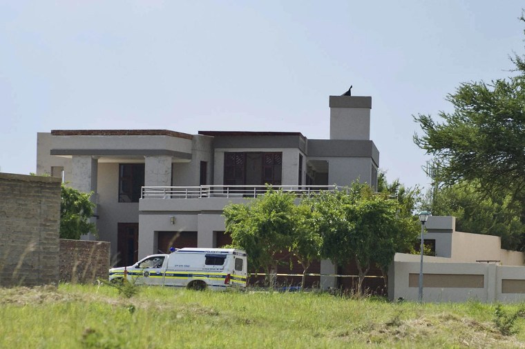 Oscar Pistorius's house at SilverWoods Country Estate.