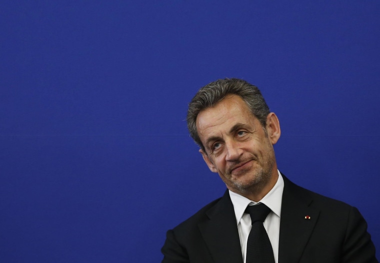 Image: FRANCE-POLITICS-SARKOZY-CORRUPTION-FILES