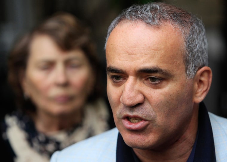 Image: Garry Kasparov in 2012