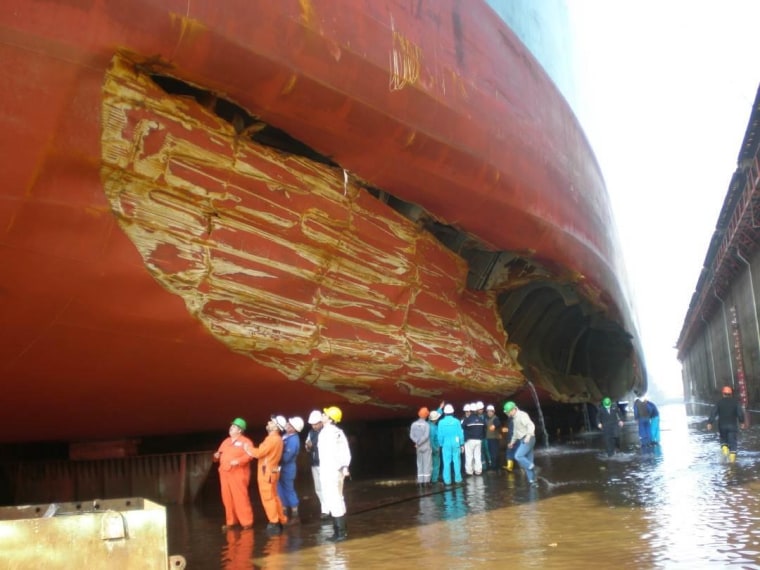 Image: Satilla in drydock