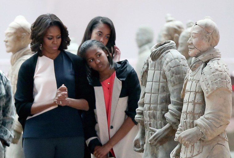 Image: First Lady Michelle Obama Travels to China - Day 5