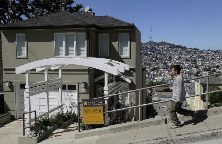 Image: In San Francisco, nearly 44 percent of homes are listed at the $1 million-plus mark, the highest in the United States, according to data from real estate site Trulia.com.