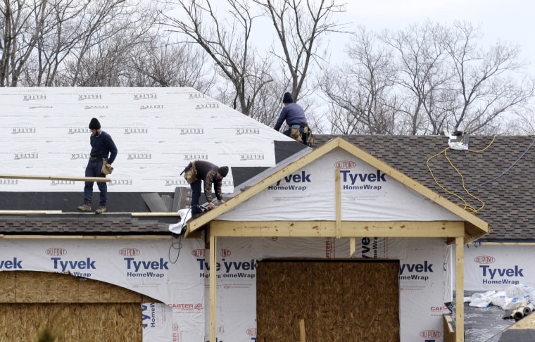 Sales of new single-family homes fell to a 5-month low in February, as cold weather and higher prices put off buyers.