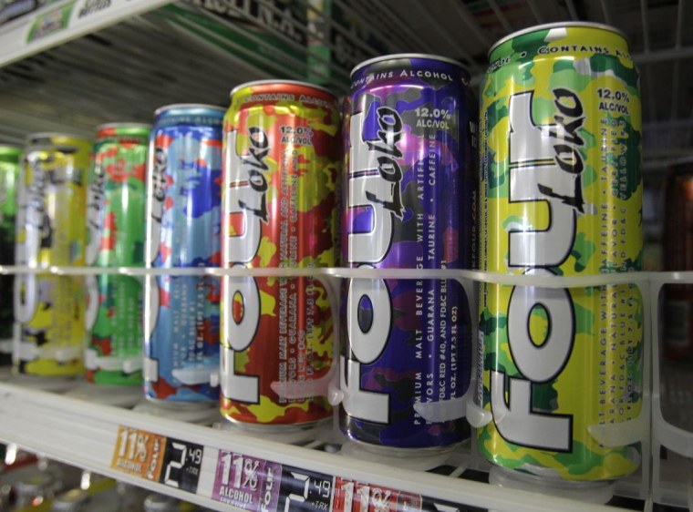 Cans of Four Loko