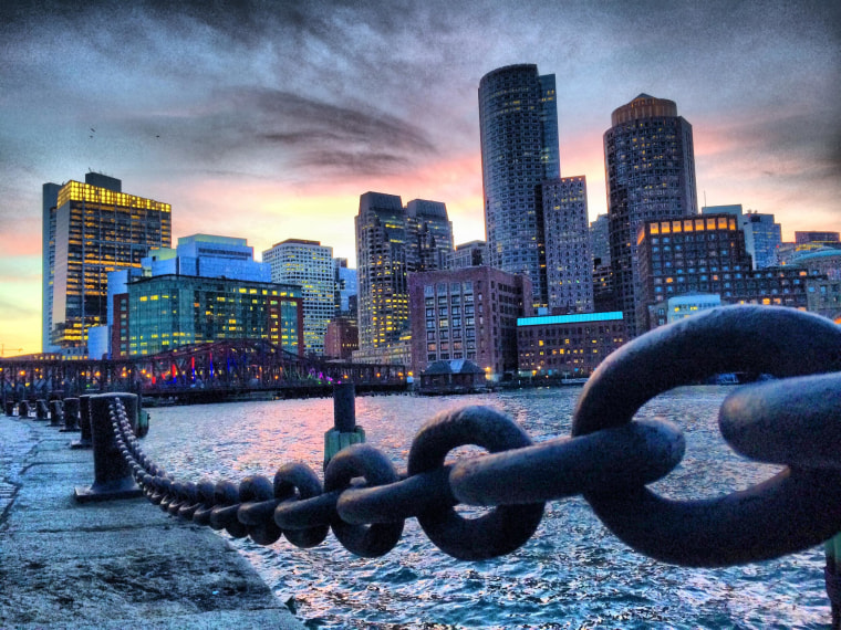 Image: The Boston skyline