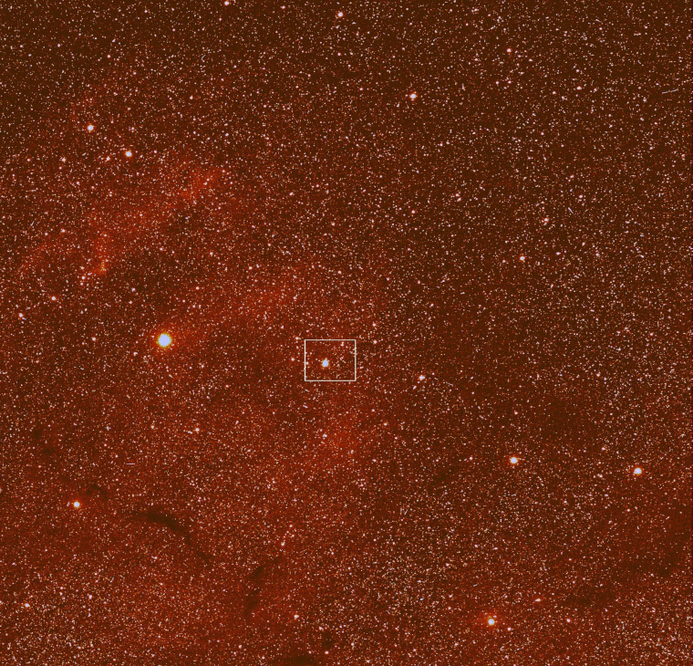 Image: Probe's view of comet