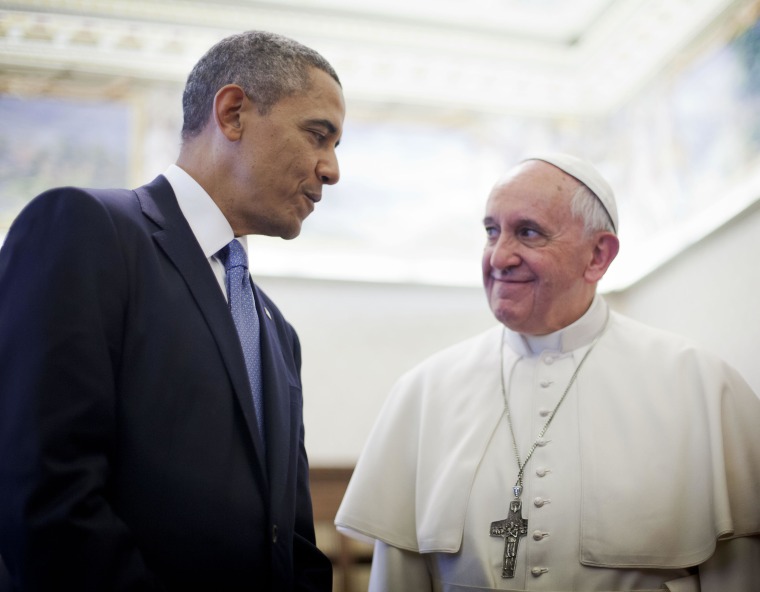 Barack Obama, Pope Francis,