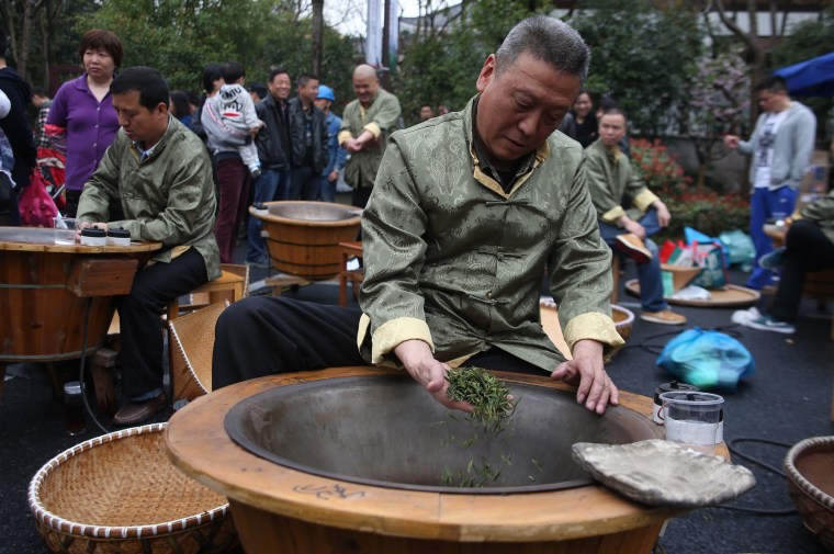 Image: Season Of Longjing Tea-Picking In Hangzhou