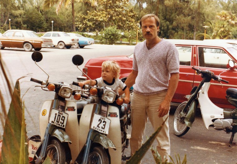 Image: Tony Dokoupil and his father Anthony