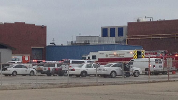 IMAGE: Emergency response at Roll-Royce plant in Indiana