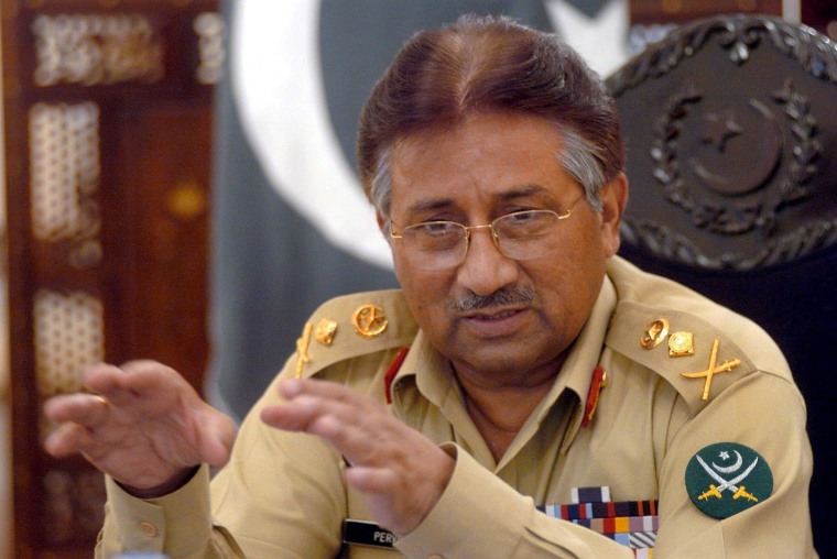 Image: Pakistan's former President Pervez Musharraf