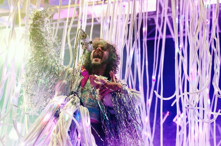 Image: Wayne Coyne of The Flaming Lips