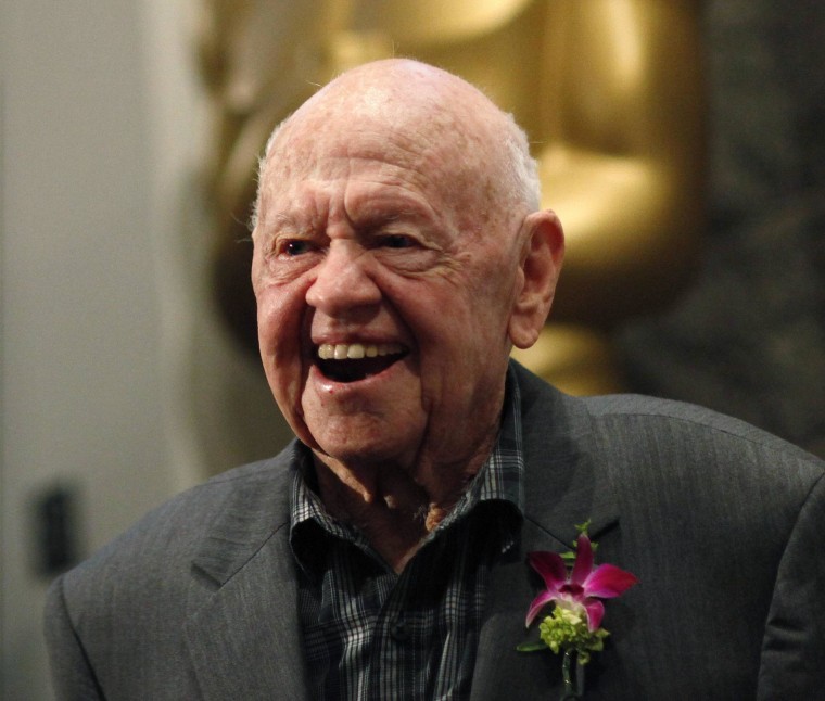 Image: Mickey Rooney in 2012.