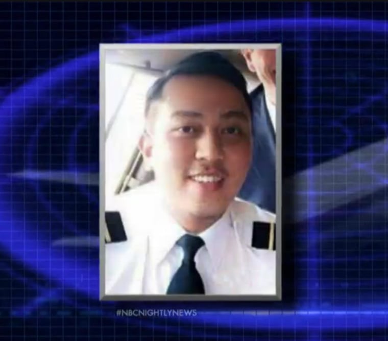 Fariq Abdul Hamid, 27-year-old co-pilot of the missing Malaysia Airlines plane.
