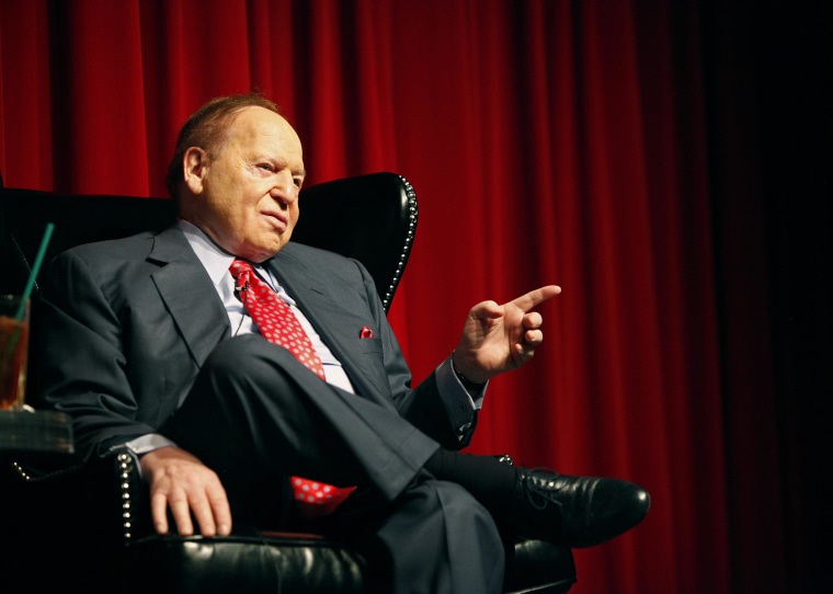 Image: Las Vegas Sands Corporation Chairman Sheldon Adelson