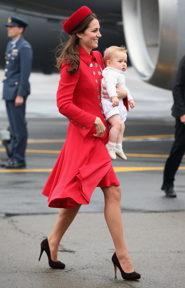 Image: The Duke And Duchess Of Cambridge Tour Australia And New Zealand - Day 1