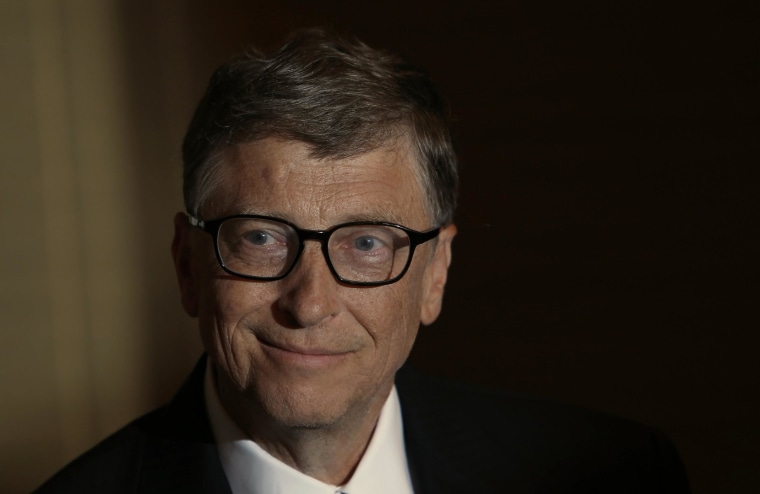 Bill Gates smiles during an interview with Reuters in Singapore April 6, 2014.