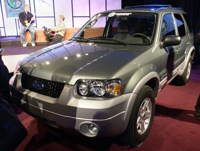 Ford announced it is recalling nearly 386,000 Escape Hybrids built in 2001-2004 to fix rusting frame parts. It is also recalling 49,000 Escapes, Fusions and other vehicles from the 2013 and 2014 model years to fix faulty seat welding.
