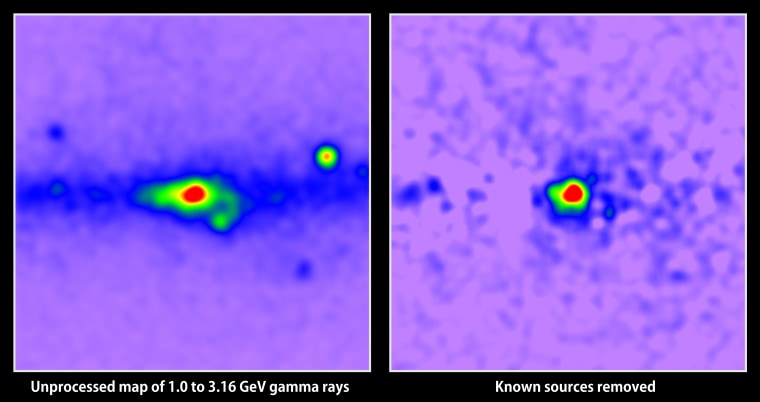 Image: Gamma-ray map