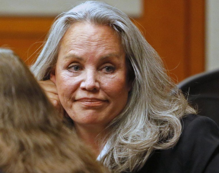 Image: Pamela Phillips looks on in Pima County Superior Court