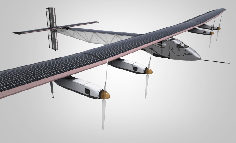 Artist's conception of Solar Impulse 2