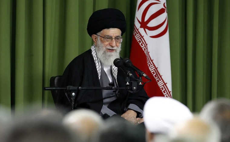 Image: Supreme leader Ali Khamenei on the national nuclear day
