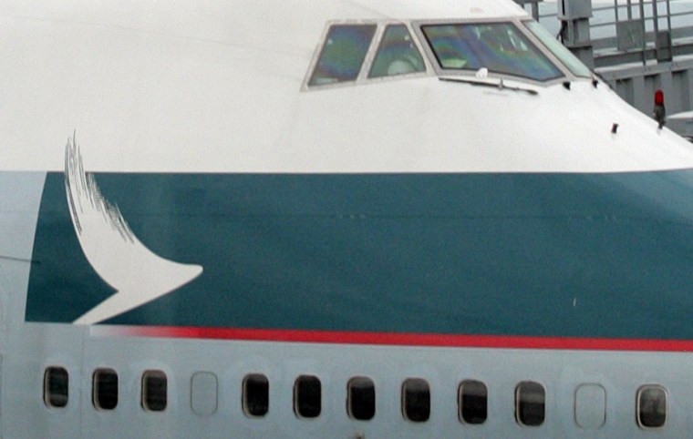 Image: Cathay Pacific plane