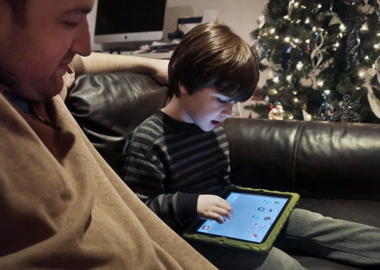 Image: Child on tablet