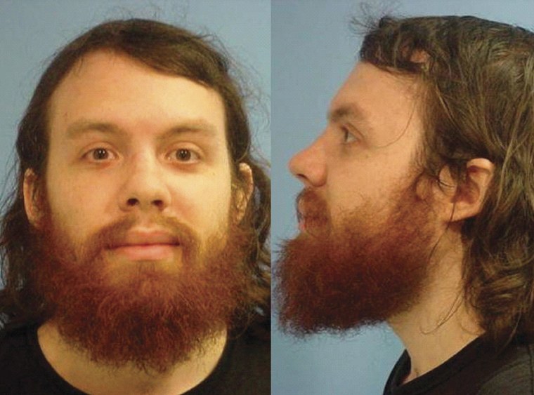 Image: Police booking photo of Andrew Auernheimer