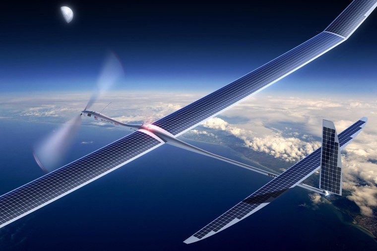 Google is buying Titan Aerospace, a company previously courted by Facebook, that makes solar-powered drones like the Solara 50.