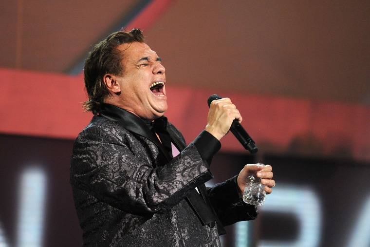 Image: US-MEXICO-MUSIC-JUAN GABRIEL-HEALTH-FILE