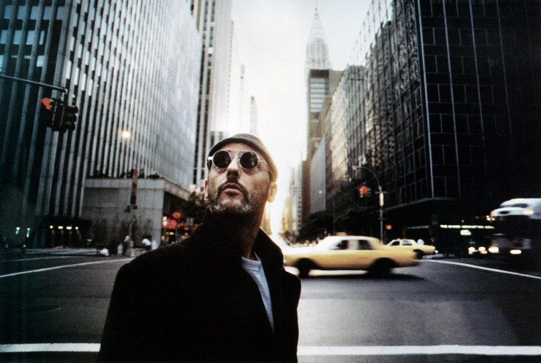 Image: Jean Reno plays Léon in a scene from the 1994 film 'The Professional'.