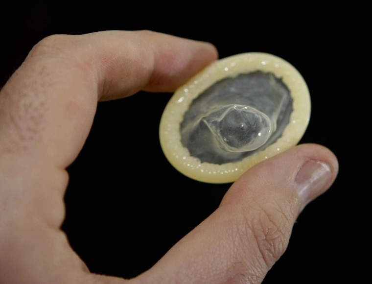 Image: A condom