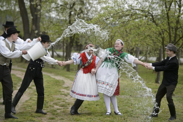 Image: Easter folk tradition in Hungary
