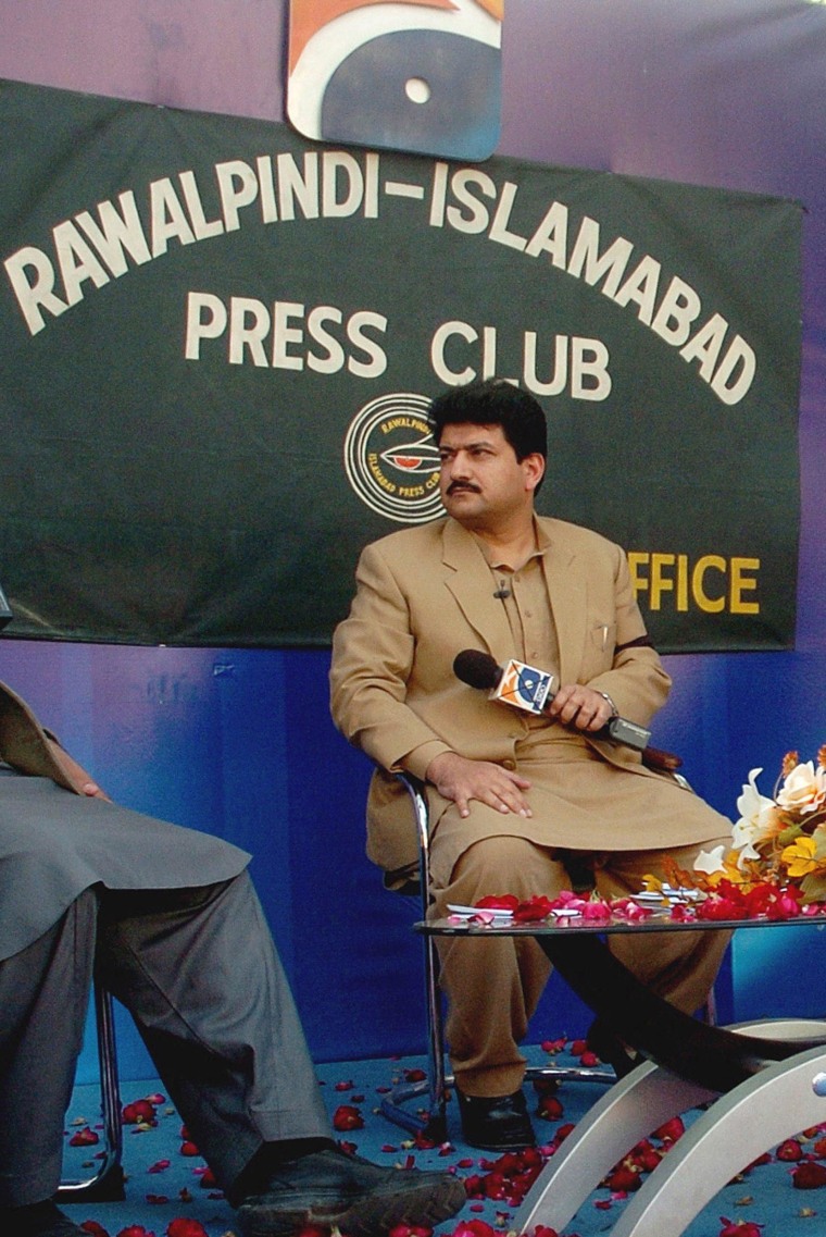 Image: Reports say senior Pakistani journalist Hamid Mir severly injured
