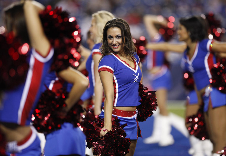 Five ex-cheerleaders for the Buffalo Bills are suing, claiming they were made to work hundreds of hours for free.