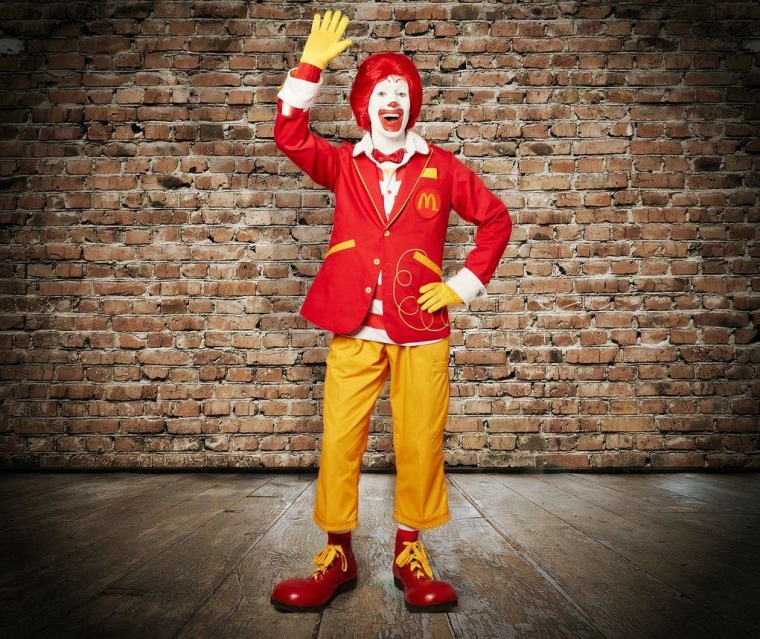 Ronald McDonald's new look
