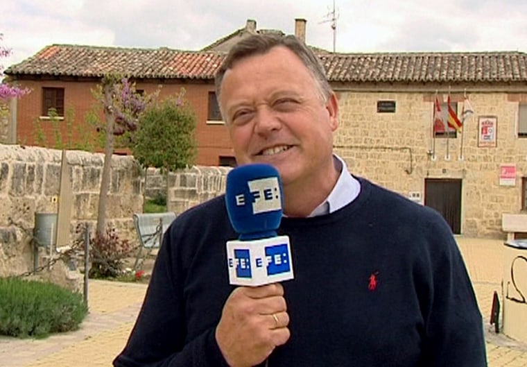 Image: Castrillo Matajudios Mayor Lorenzo Rodriguez Perez