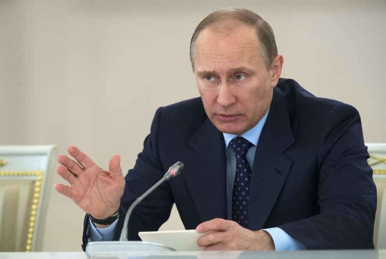 Image: Russia's President Vladimir Putin