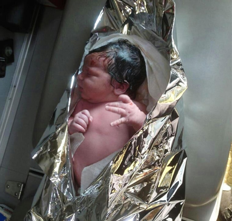 Image: Baby born on Florida's I-595 during Thursday rush hour
