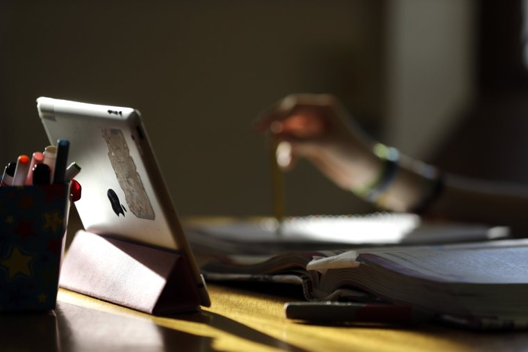 Image: Person on laptop