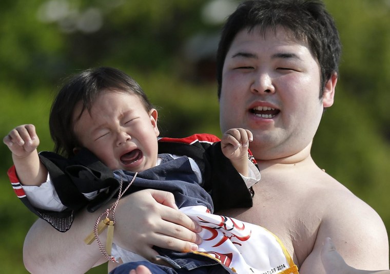Image: Nakizumo Crying Baby Contest